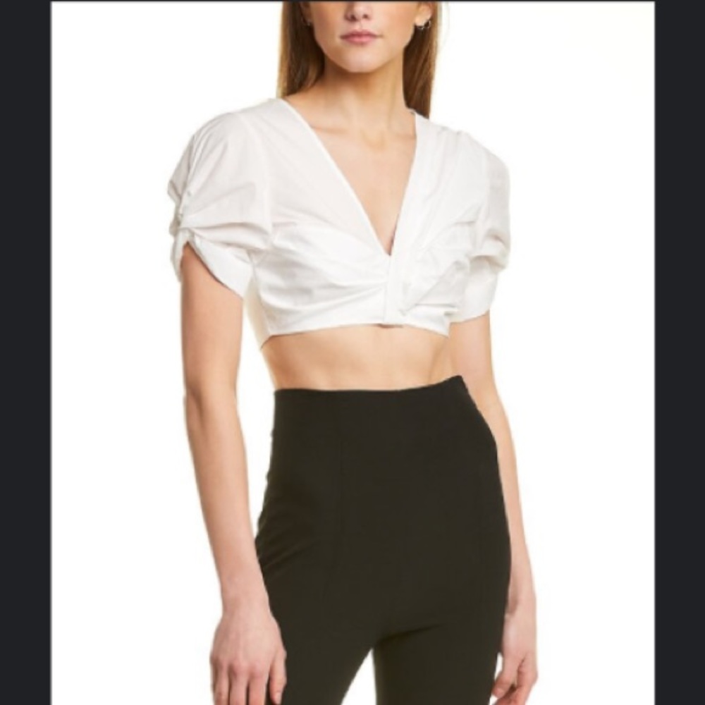 ALC Ryan Crop Top White Size 6